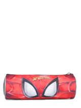 Trousse 1 Compartiment Spiderman Rouge mask SPINI01