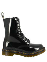 1490 patent leather ankle boots-DR MARTENS
