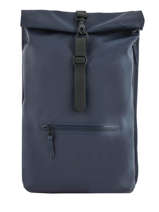 Sac à Dos Rolltop Rucksack Rains Bleu backpack 1316
