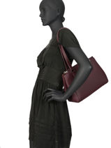 Shoulder Bag Madrid Hexagona Brown madrid 535985-vue-porte