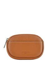 Leather Coin Purse Charles Le tanneur Brown charles TCHA3100