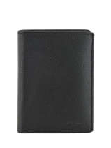 Wallet Leather Le tanneur Black charles TCHA3311