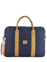 Cotton Laptop Bag 15" Faguo Blue cotton 19LU0143