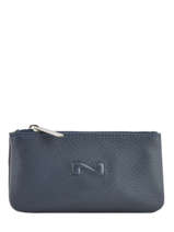 Key Holder Leather Nathan baume Blue original n 309N