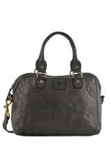 Leather Heritage Satchel Biba Black heritage BT1