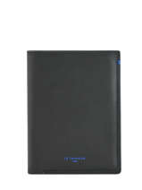 Leather Martin Wallet Le tanneur Black martin C529T-U7