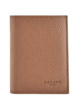 Wallet Leather Azzaro Brown trigger AZ903156