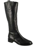 High leather women's boots in leather-GABOR