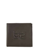 Leather Wallet Heritage Logo Levi