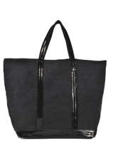 Linen Tote Bag Le Cabas Sequins Vanessa bruno Black cabas 31V40414
