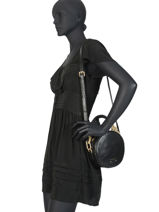 Leather Crossbody Bag Holly Vanessa bruno Black holly 22V40574-vue-porte