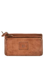 Leather Heritage Wallet Biba Brown heritage KA4