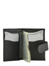 Leather Card Holder Crinkles Black caviar 14041-vue-porte