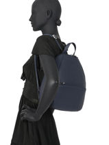 Sac  Dos Confort Hexagona Bleu madrid 536749-vue-porte