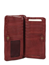 Leather Heritage Wallet Biba Beige accessoires KA4-vue-porte