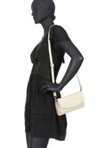 Sac De C�r�monie Madrid Cuir Hexagona Beige madrid 536554-vue-porte