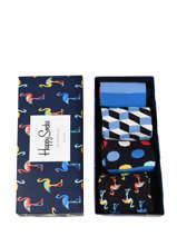 Gift Box Happy socks Black pack XNAV09