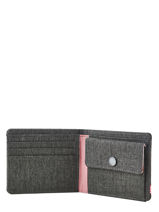 Wallet Herschel Black classics 10766-vue-porte
