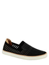 Loafers w sammy chevrons in leather-UGG-vue-porte