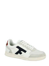 Sneakers Hazel In Leather Faguo White men 20CG0302-vue-porte