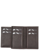 Card Holder Leather Leather Etrier Brown oil EOIL006-vue-porte