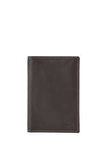 Wallet Leather Leather Etrier Brown oil EOIL429
