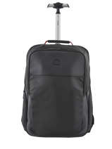 Backpack On Wheels Parvis 2 Compartments Delsey Black parvis + 3944650