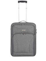 Cabin Luggage 2-wheels Snow Travel Gray snow - 012579-S