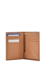 Portefeuille M Vertical Zipp� Martin Cuir Le tanneur Marron martin C529T-U7-vue-porte