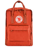 Backpack Knken 1 Compartment Fjallraven Red kanken 23510