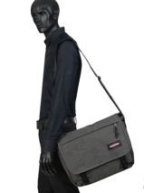 Messenger Bag Delegate+ Eastpak Gray authentic K26E-vue-porte