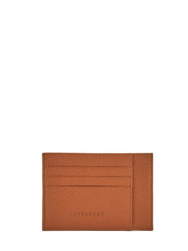 Longchamp Le foulonné Bill case / card case Brown