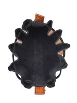 Leather Coin Purse Etincelle Etrier Pink etincelle irisee EETI655-vue-porte