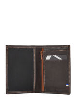 Wallet With Coin Purse Oil Leather Etrier Brown oil EOIL941-vue-porte