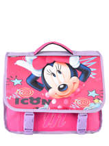 Schoolbag 1 Compartment Minnie Pink dot MINEI06