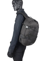Sac � Dos 1 Compartiment + Pc 13" Eastpak Noir core series K34F-vue-porte