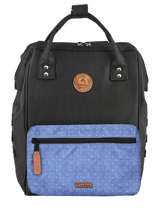 Adventurer Medium - Customisable Backpack  Cabaia Black adventurer BAGS