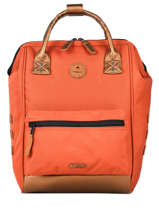 Customisable Backpack Adventurer Medium Cabaia Orange adventurer BAGS