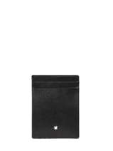 Leather Card Holder Meisterstück 6cc Montblanc Black meisterstÜck 2665