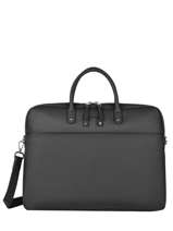 Business Bag Serena With 15" Laptop Sleeve Hexagona Black serena business 589049