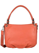 Shoulder Bag Confort Leather Hexagona White confort 466565