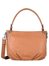 Shoulder Bag Confort Leather Hexagona Beige confort 466565