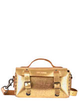 Shoulder Bag Eclat Leather Paul marius Gold eclat ARTISECL