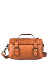 Shoulder Bag Vintage Leather Paul marius Brown vintage ARTISANE