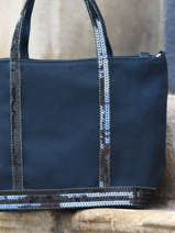 Medium Tote Bag Le Cabas Sequins Vanessa bruno Blue cabas 1V40413