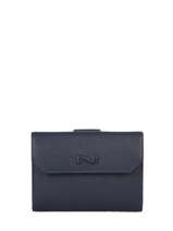 Leather Wallet Nathan baume Blue original n 413N