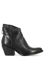 Boots in leather-MJUS