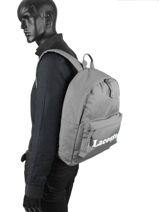 Neocroc Backpack With Maxi Logo Lacoste Gray neo croc NH3299NZ-vue-porte