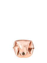 Coin Purse Vintage Leather Paul marius Pink vintage ESCARCEL