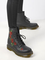 1460 vonda boots in leather-DR MARTENS-vue-porte